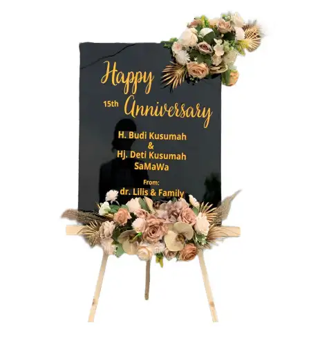 Papan Bunga Akrilik Kismoyoso